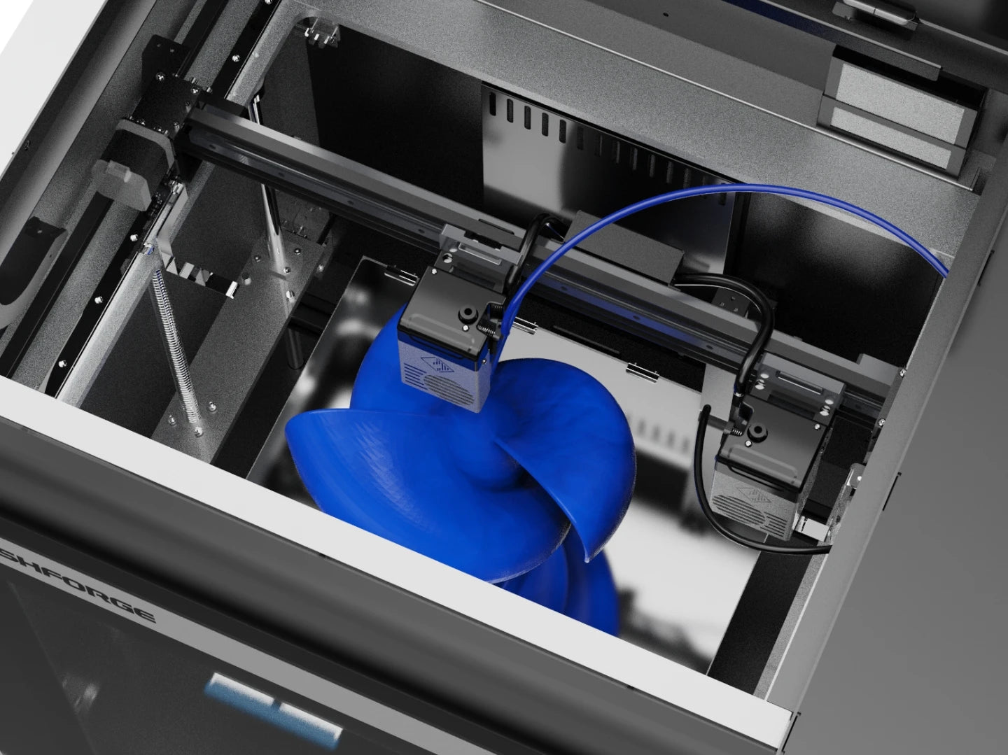 the extruder of flashforge creator 4 3d printer