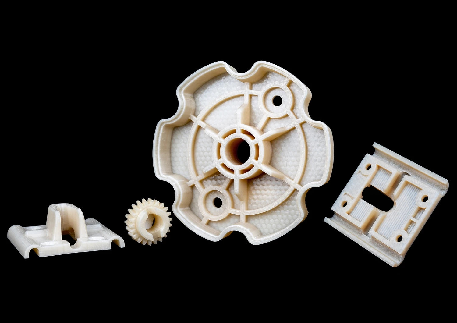 Tooling, jigs and fixtures printed by flashforge creator 4 3d printer with abs and pa filaments
