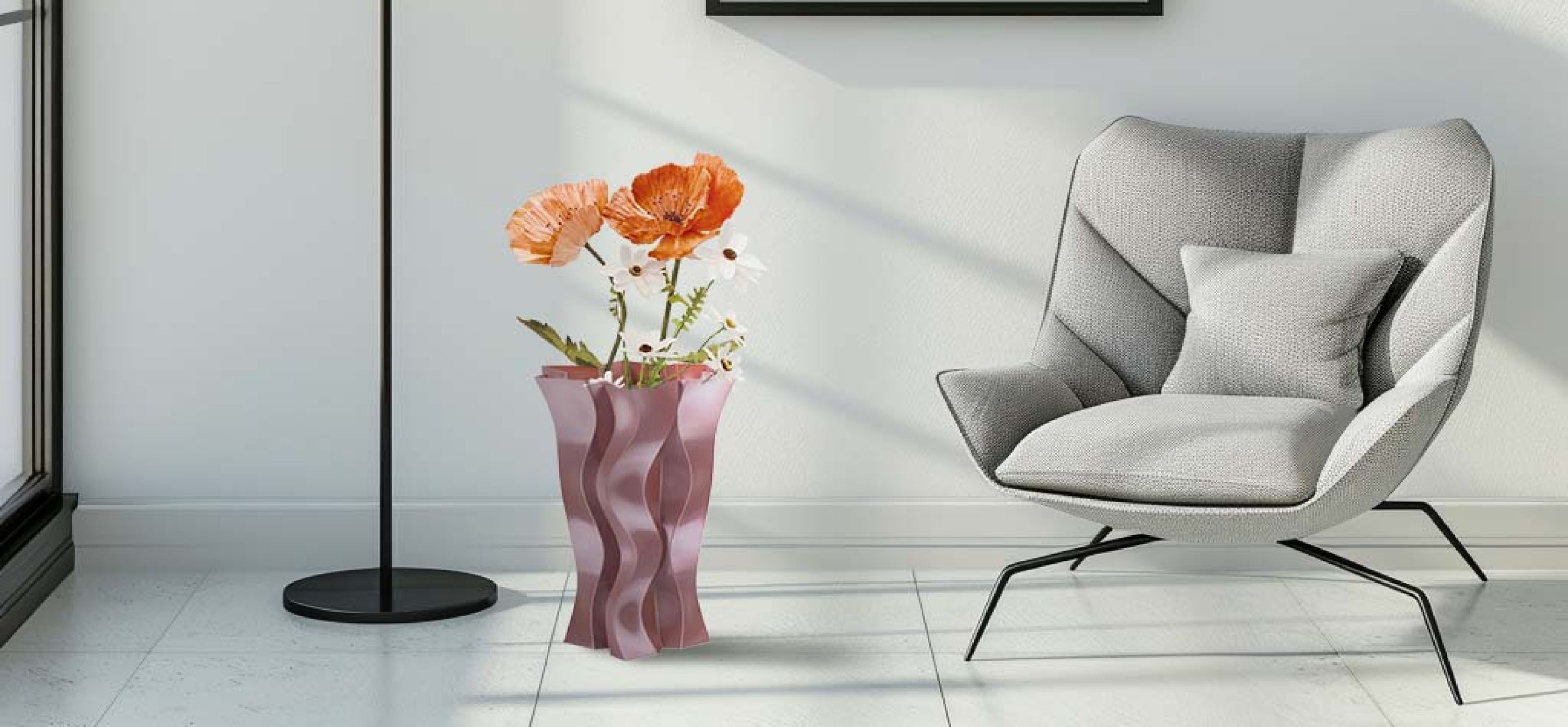 3d printed vase
