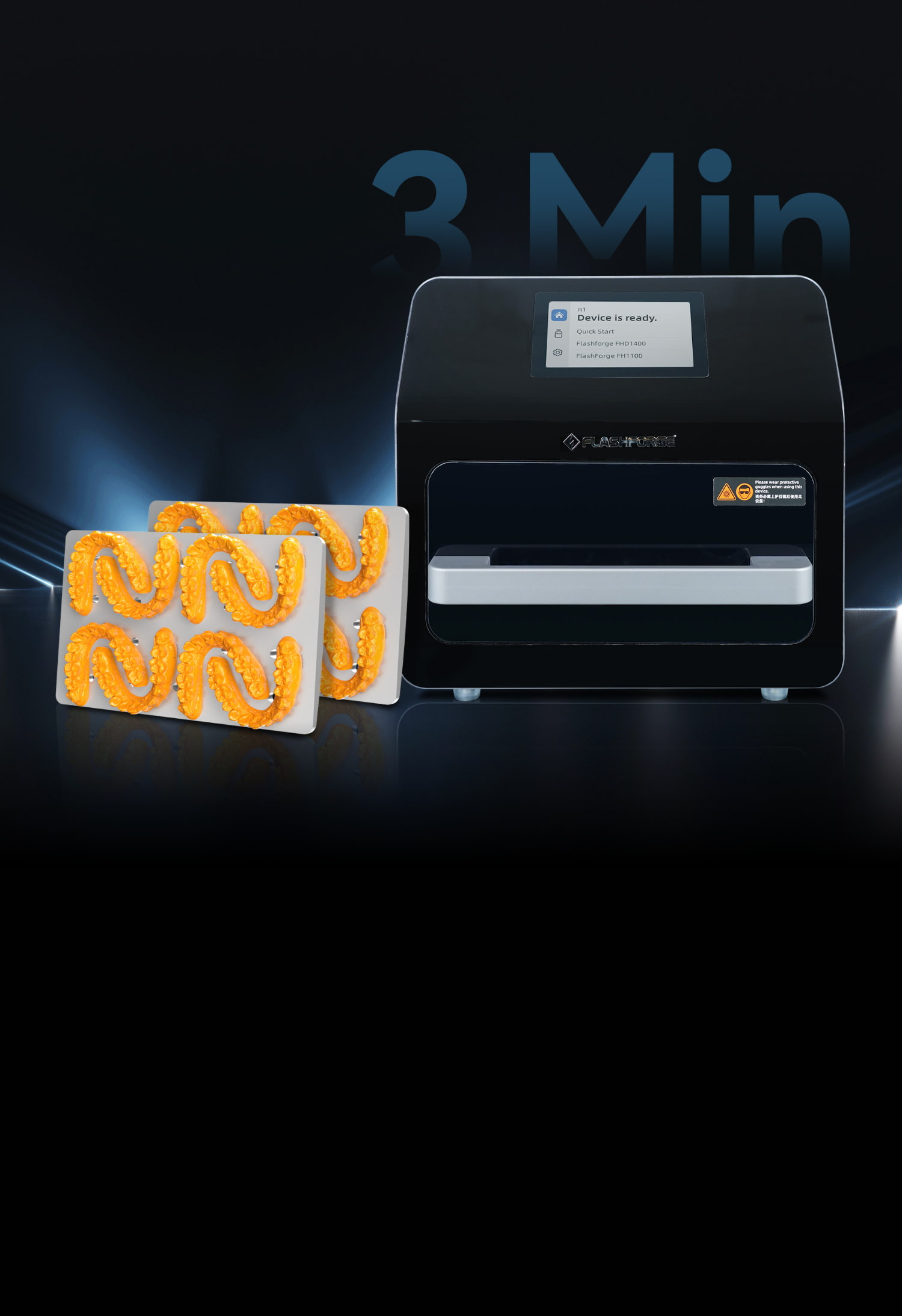 Dental models and 3D printers