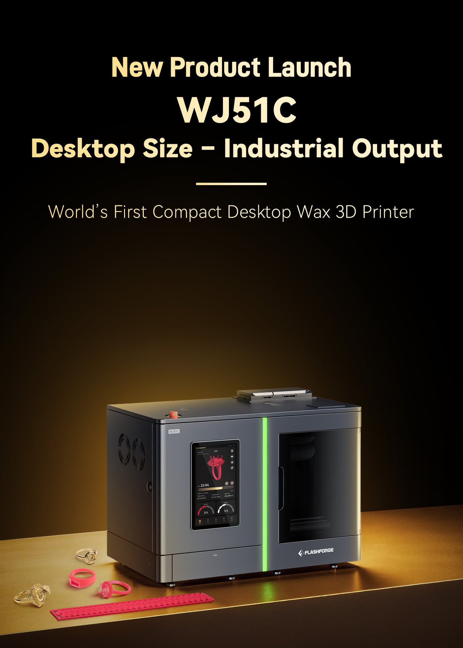 WJ51C (WaxJet 51C) _desktop_3d_wax_printer