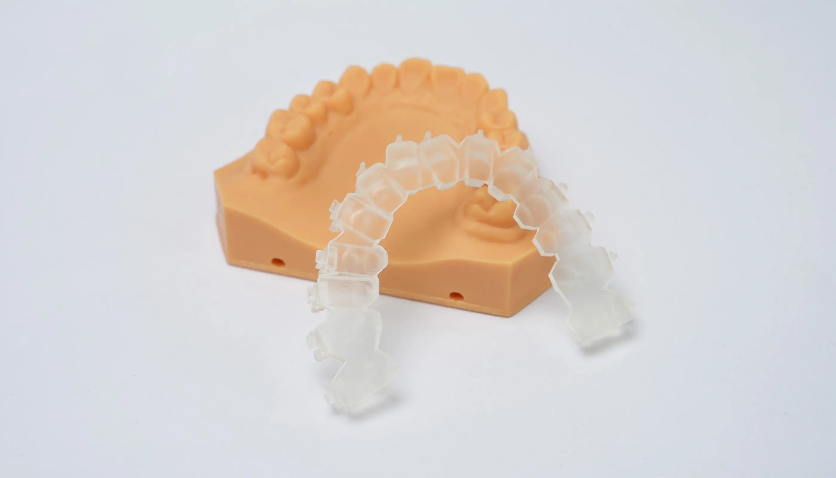 3D Printed Dental Model with resin materials