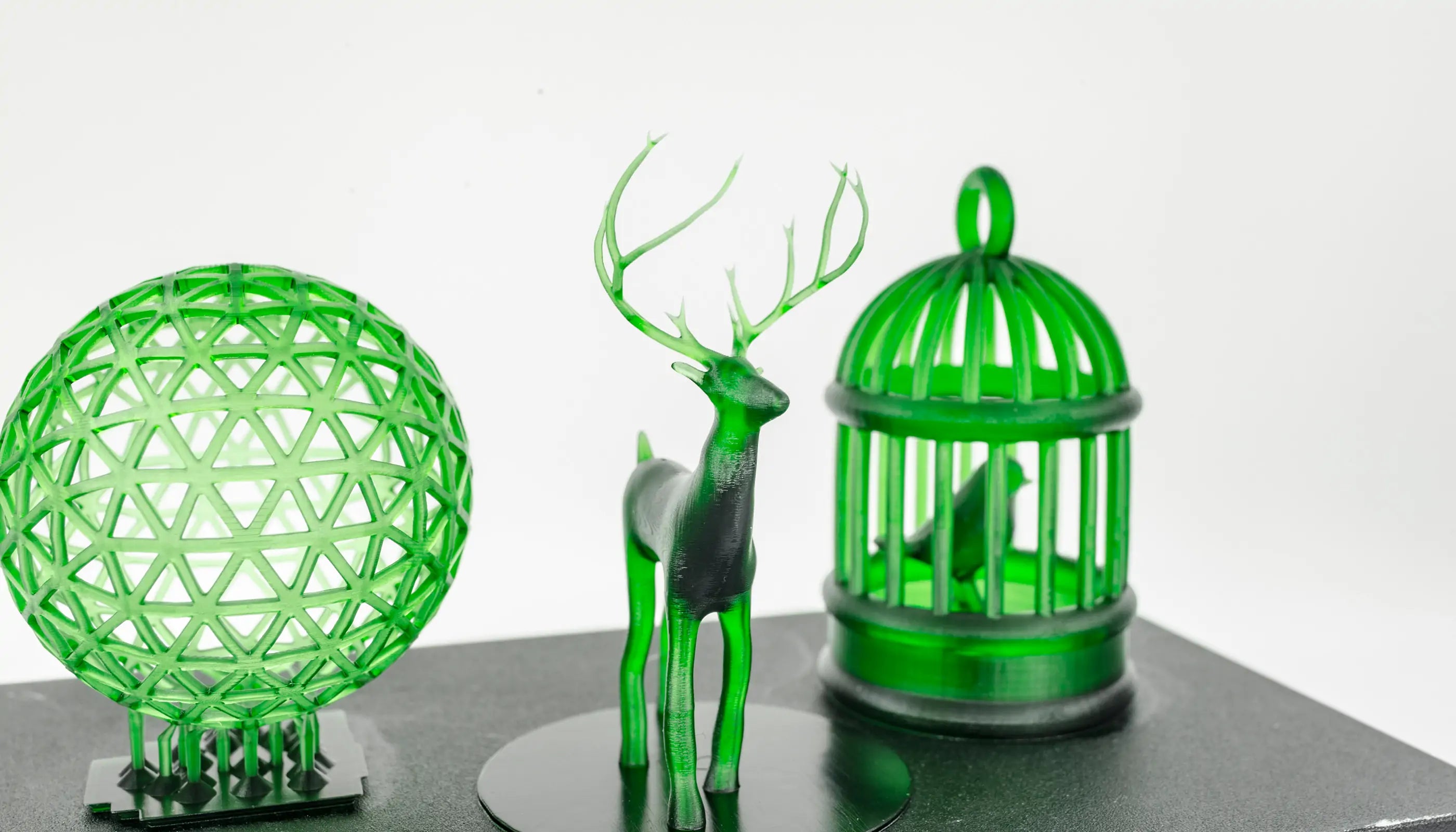 3D Printed art Model with resin materials