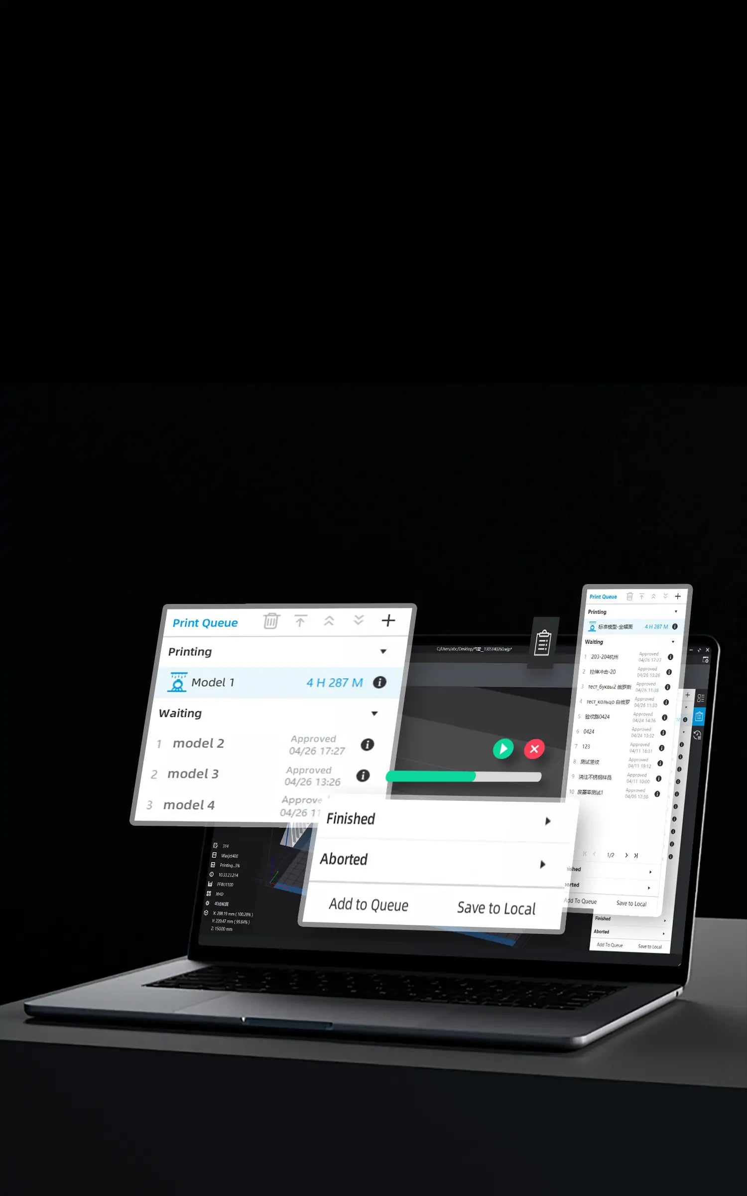 Production scheduling and reporting system improving data-driven business growth mb