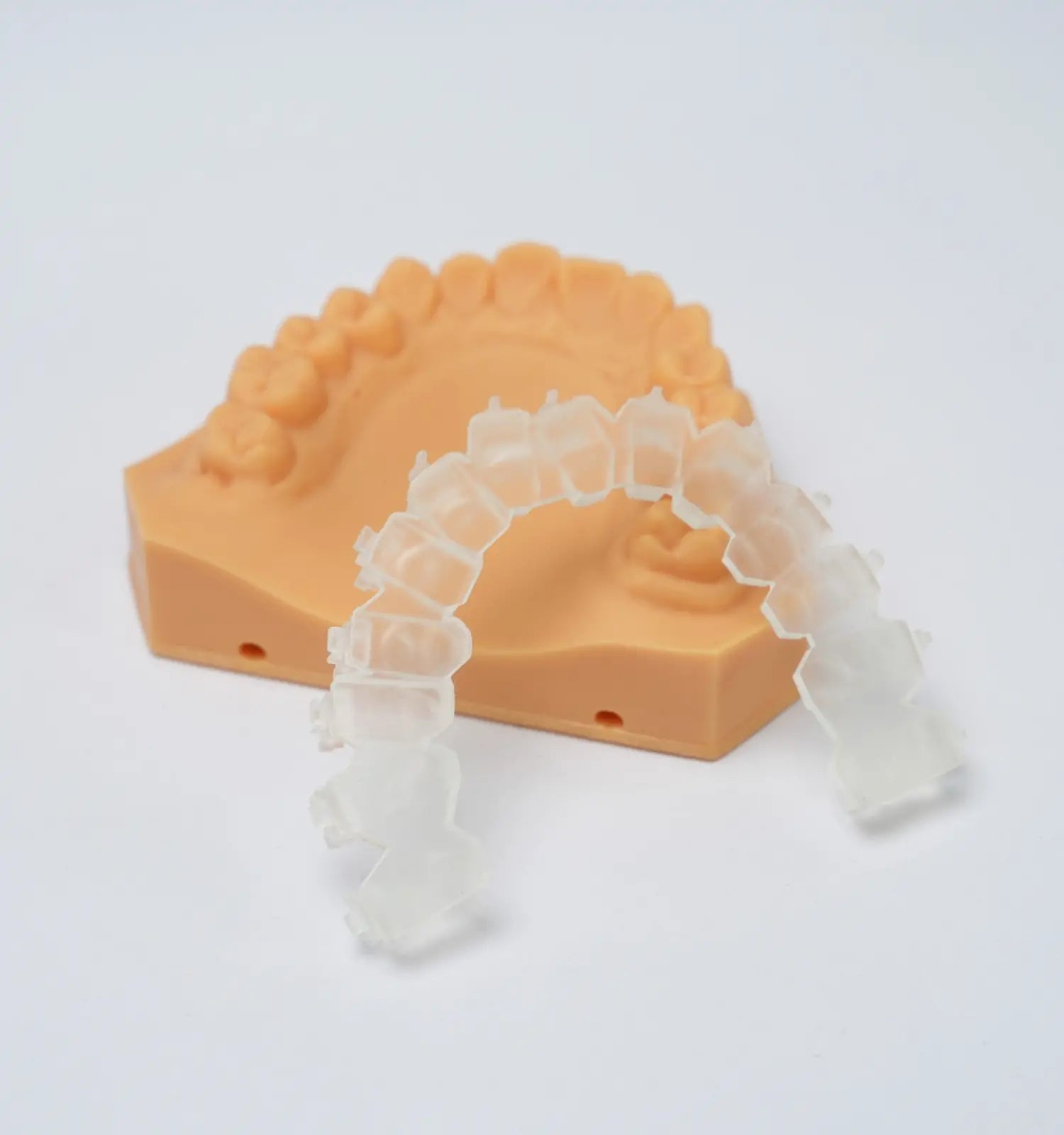 3D Printed Dental Model with resin materials