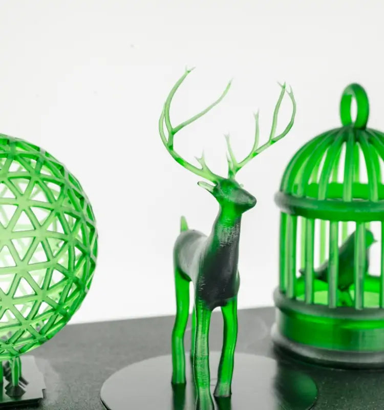 3D Printed art Model with resin materials