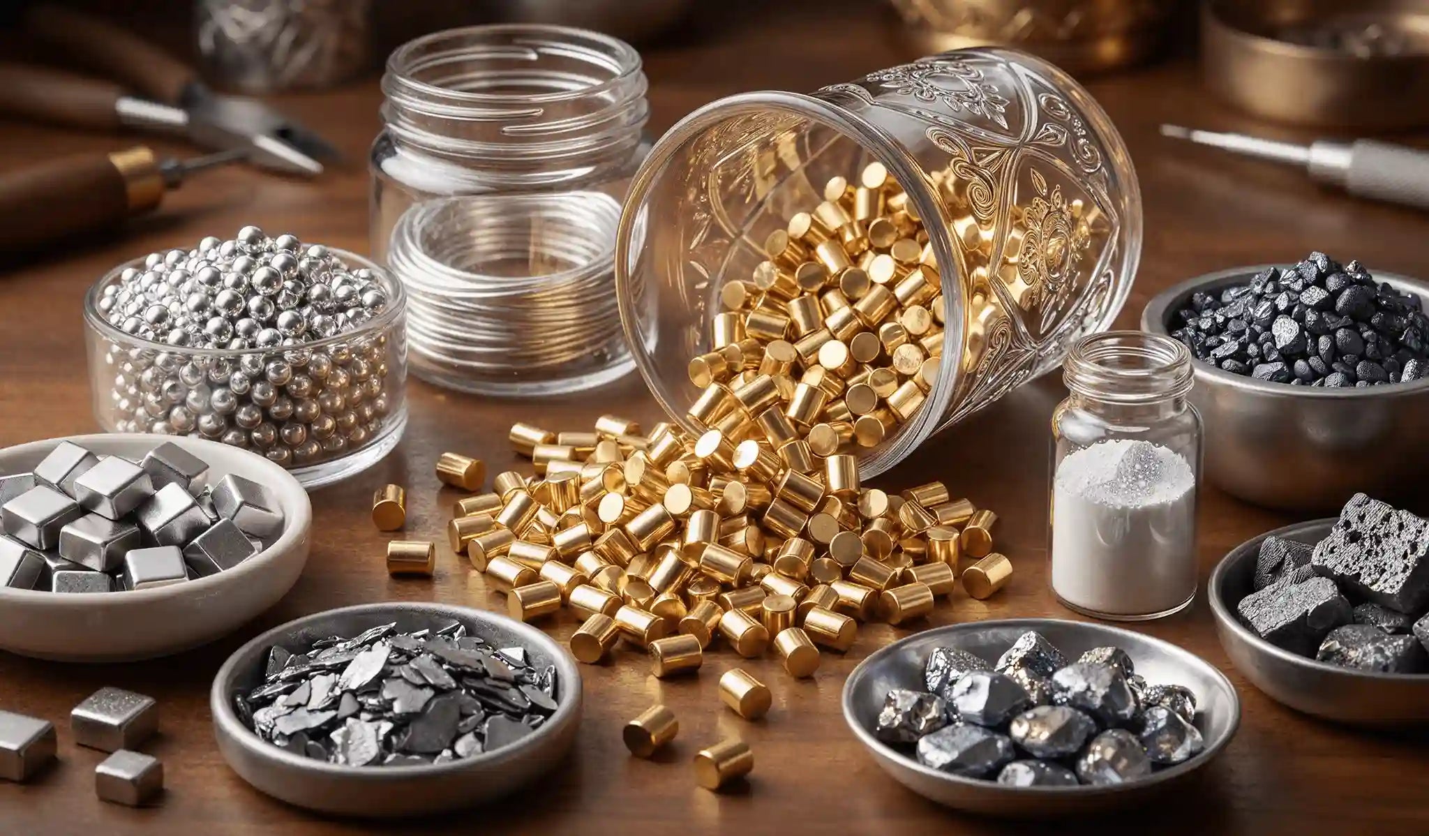 gold and silver