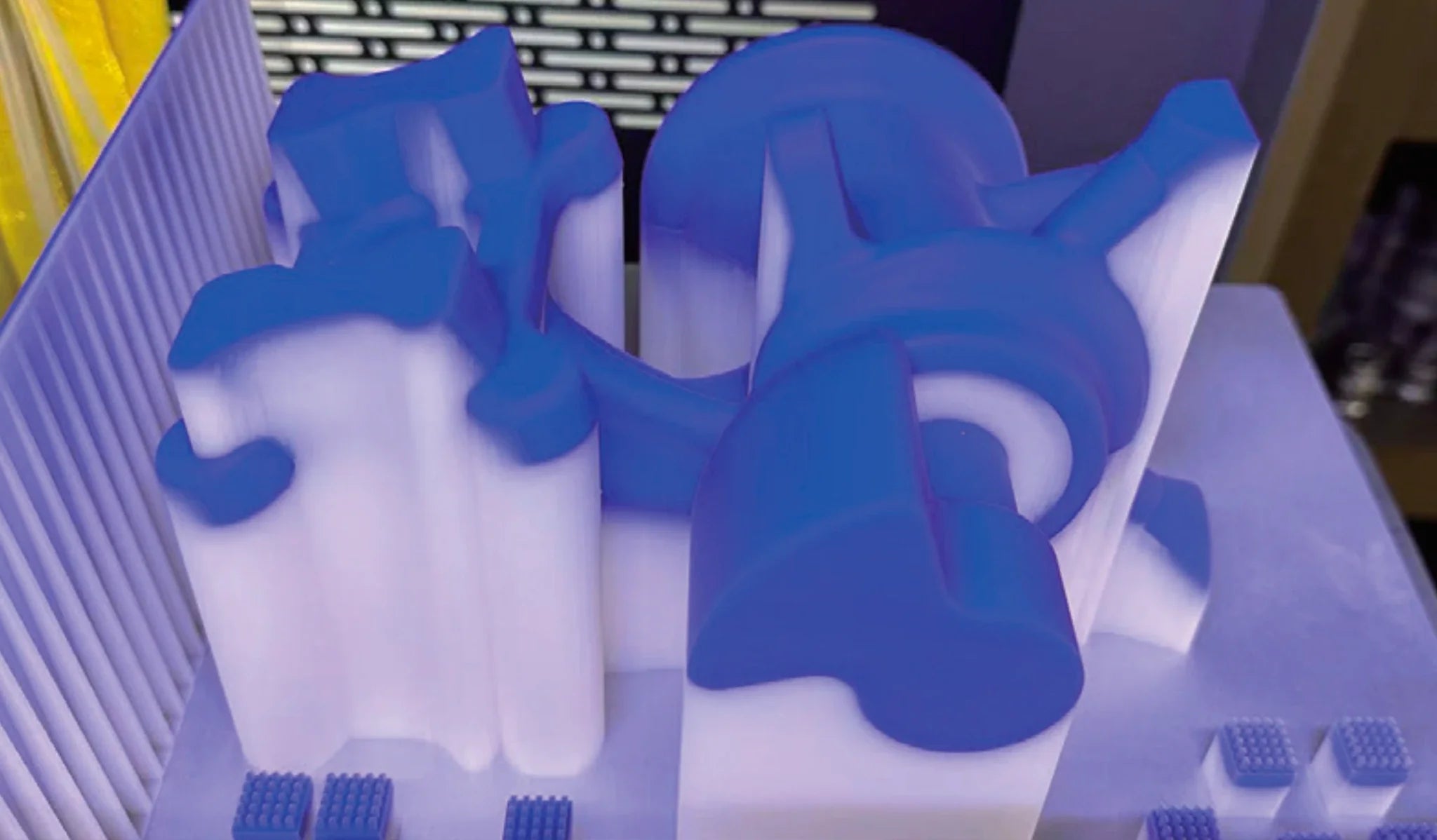 car part printed by wax material