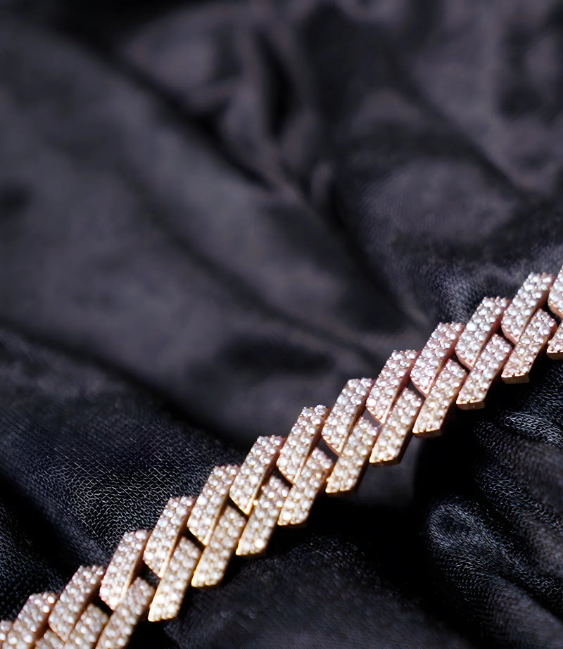 Stone-setting chain jewelry