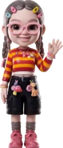 Printed chibi figure