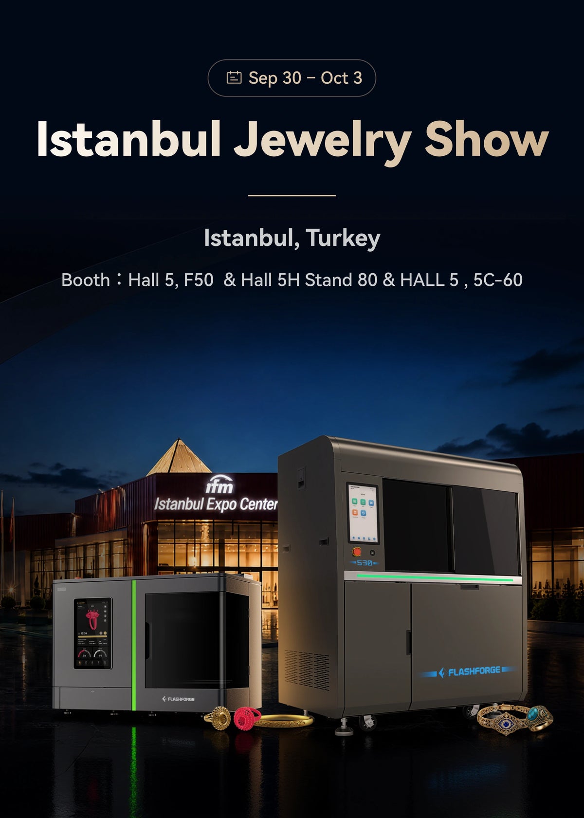 Turkey Istanbul Jewelry Show banner