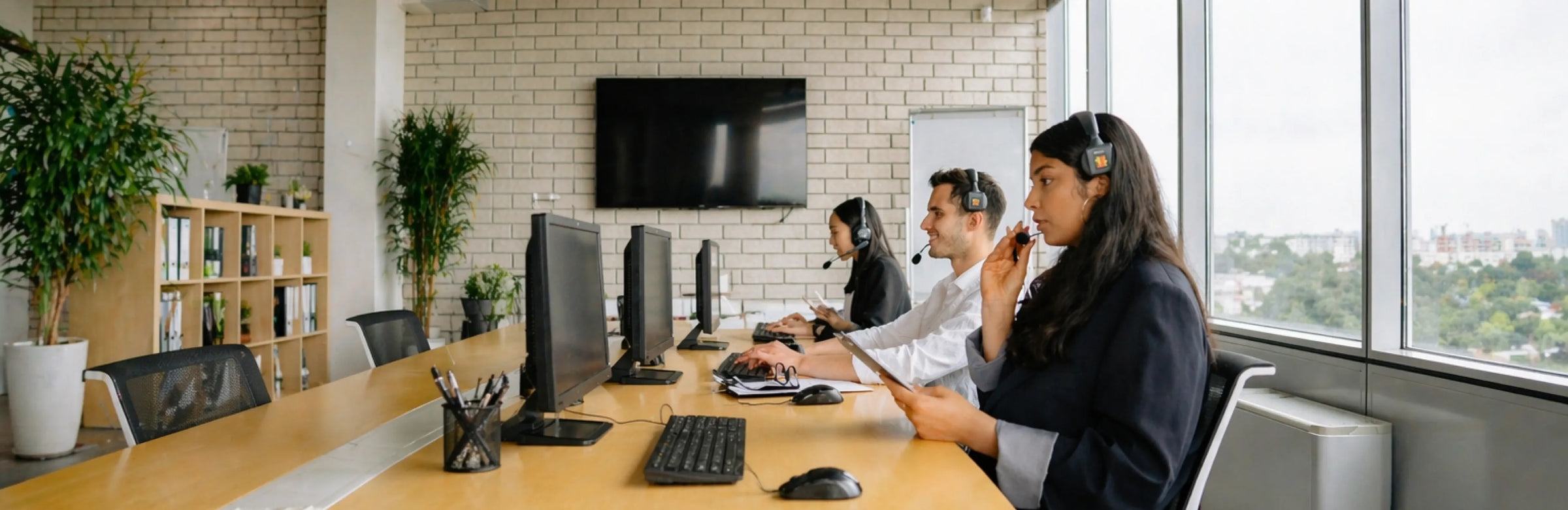 Customer support team