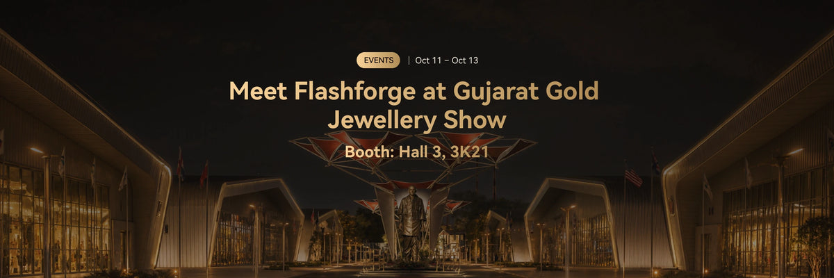 meet flashforge at Gujarat gold jewelry show