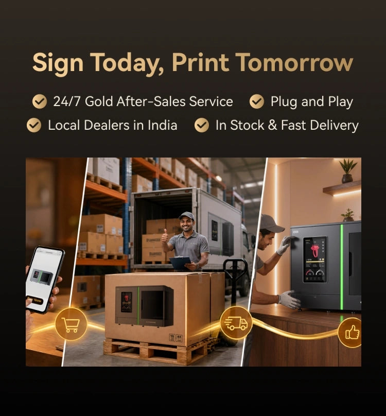 sign today and get wax 3d printer tomorrow