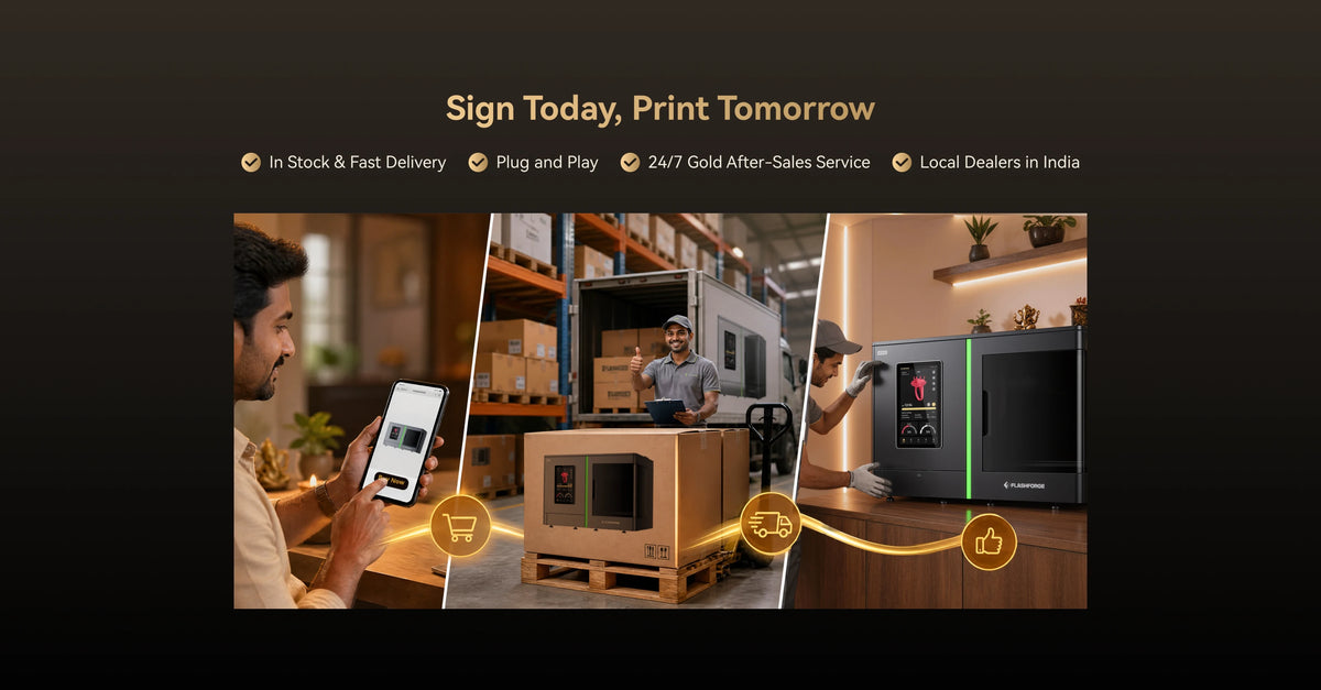 sign today and get wax 3d printer tomorrow