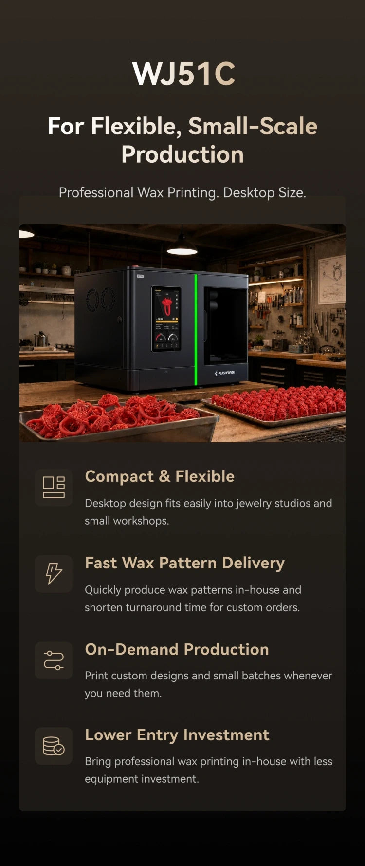 wj51c - for flexible and small-scale production